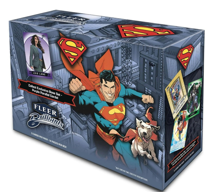 2025 Upper Deck Fleer Brilliants Superman Mega Box