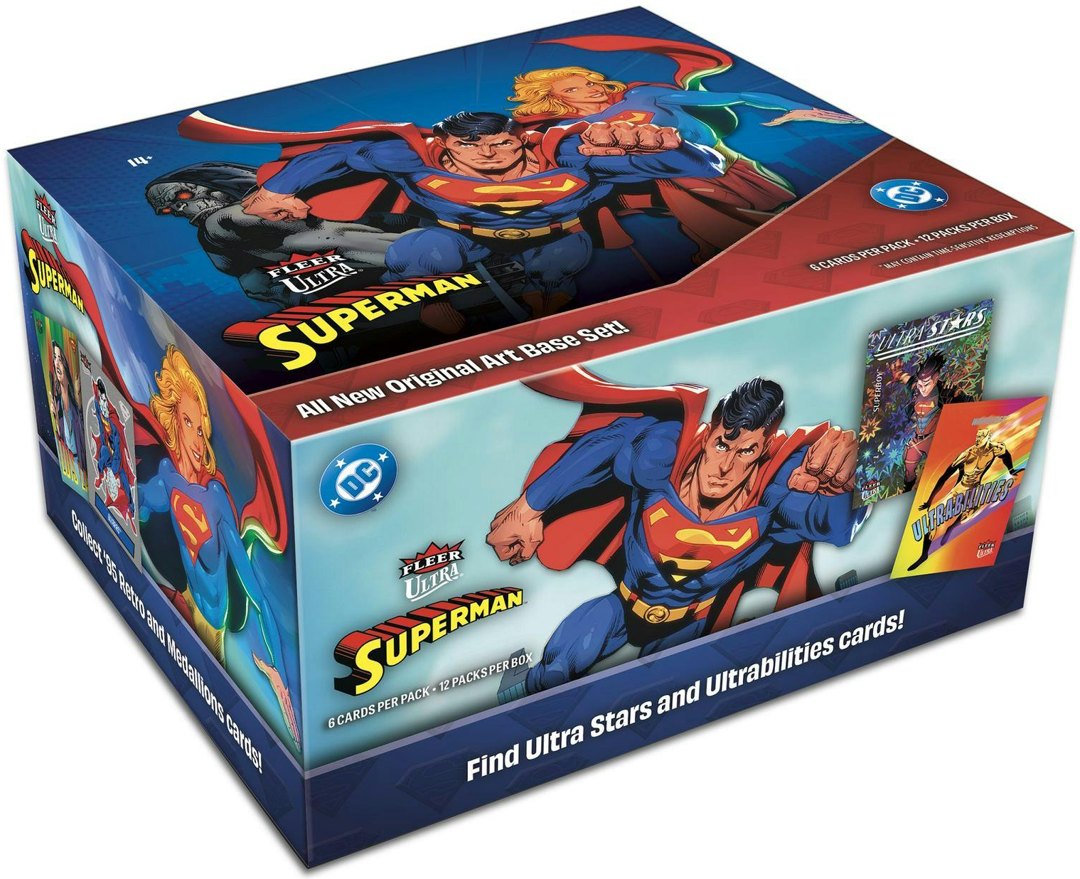 2026 Upper Deck Fleer Ultra Superman Hobby Box