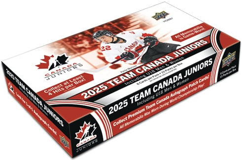 2025 Upper Deck Team Canada Juniors Hockey Hobby Box