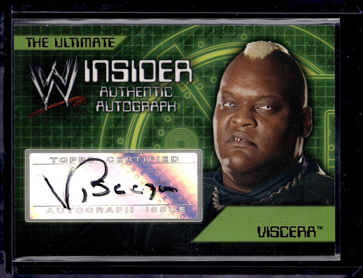 2006 Topps WWE Insider Authentic Autographs Viscera/Big Daddy V