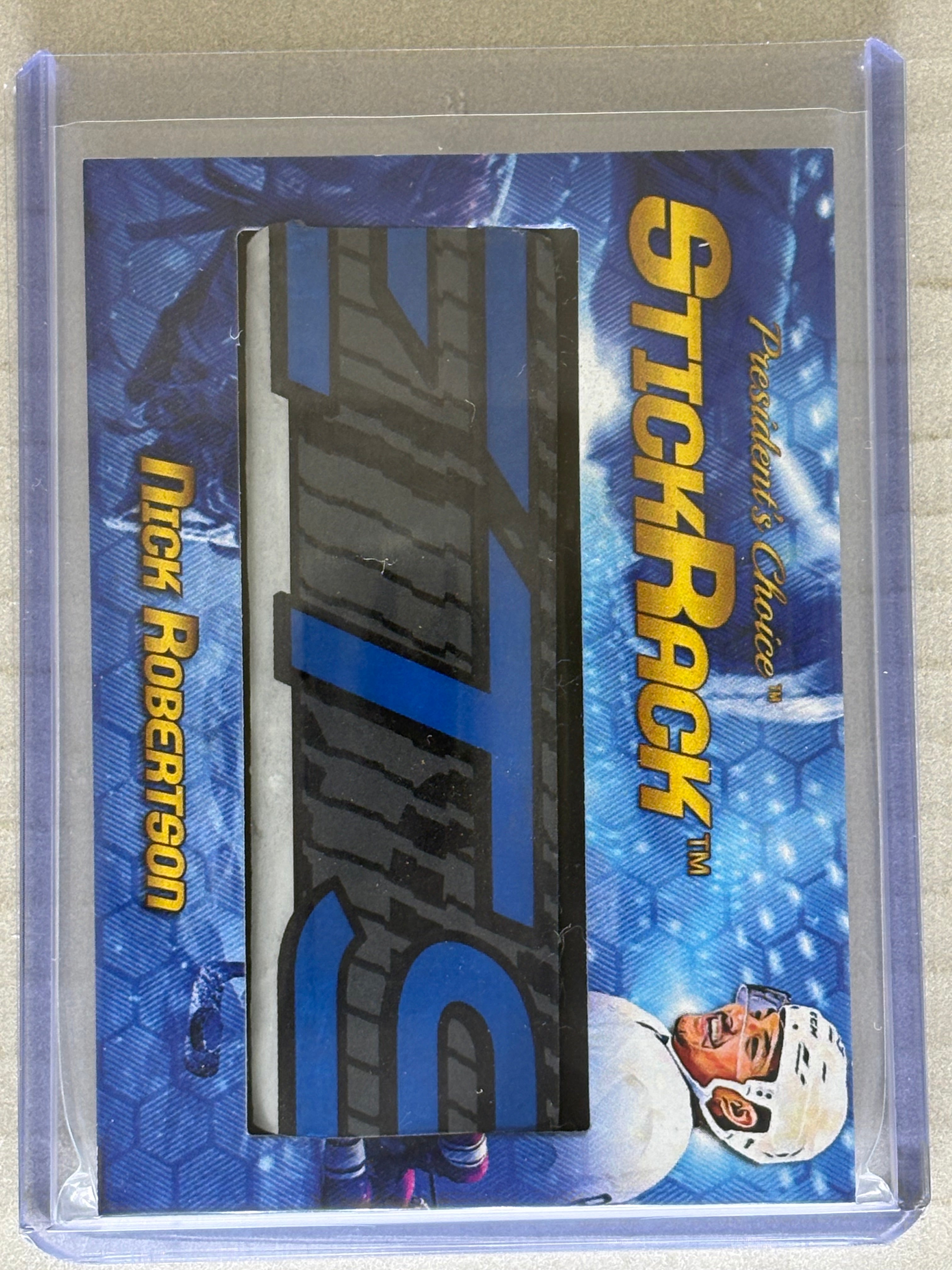2025 President's Choice StickRack 3/10 Nick Robertson