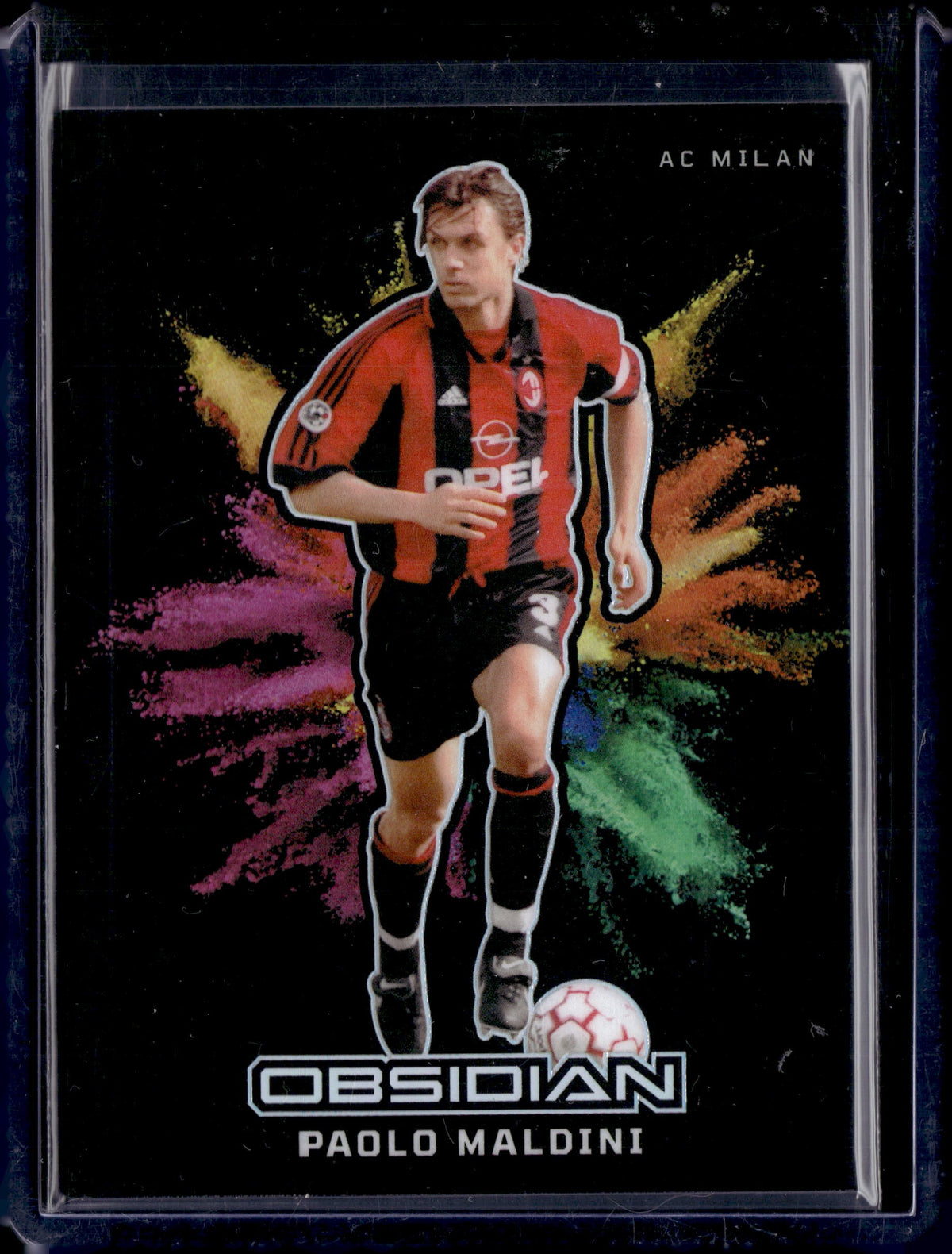 2024-25 Panini Obsidian Soccer Color Blast Paolo Maldini