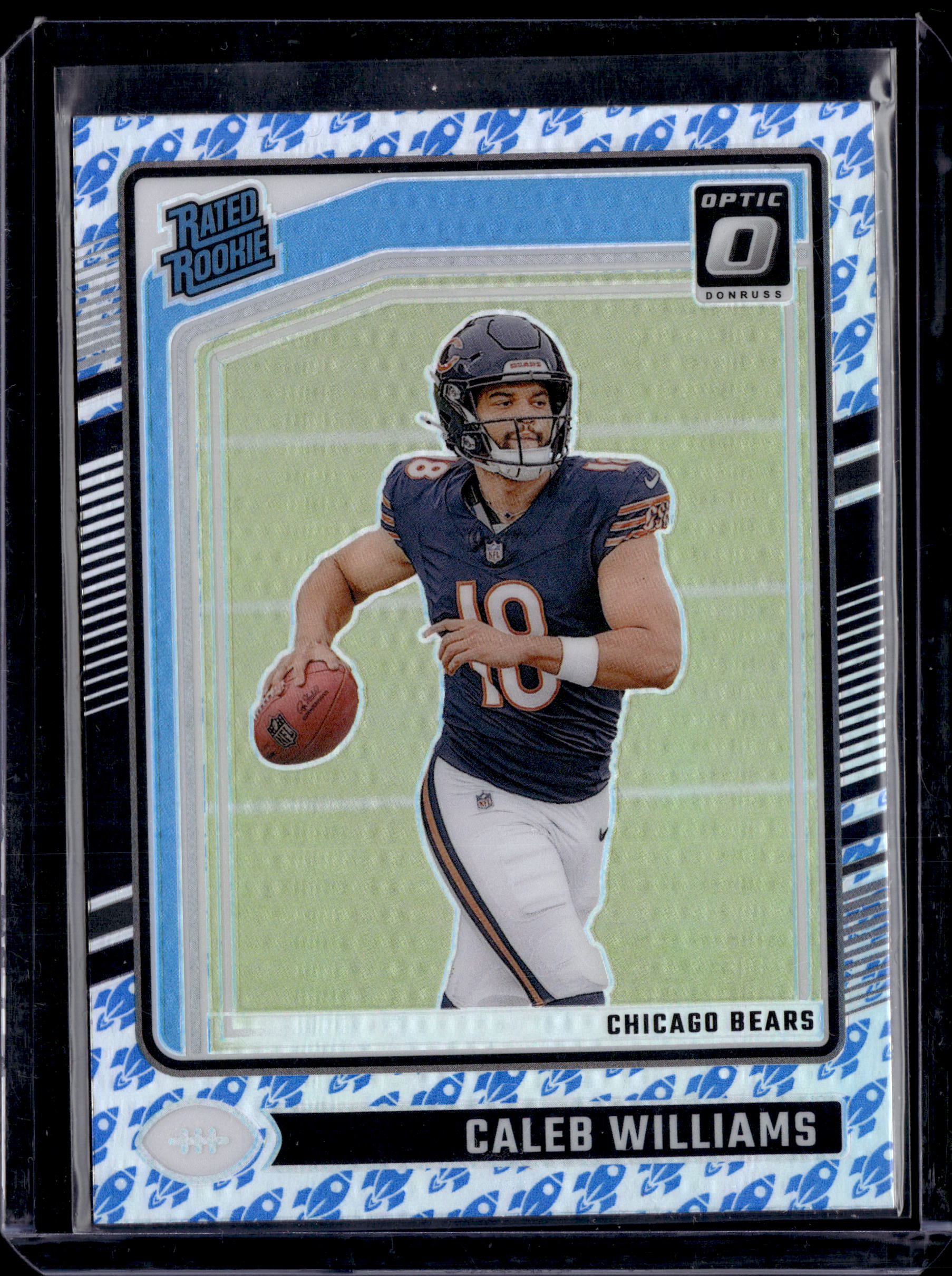 2024 Panini Donruss Optic Caleb Williams Rocket Prizm