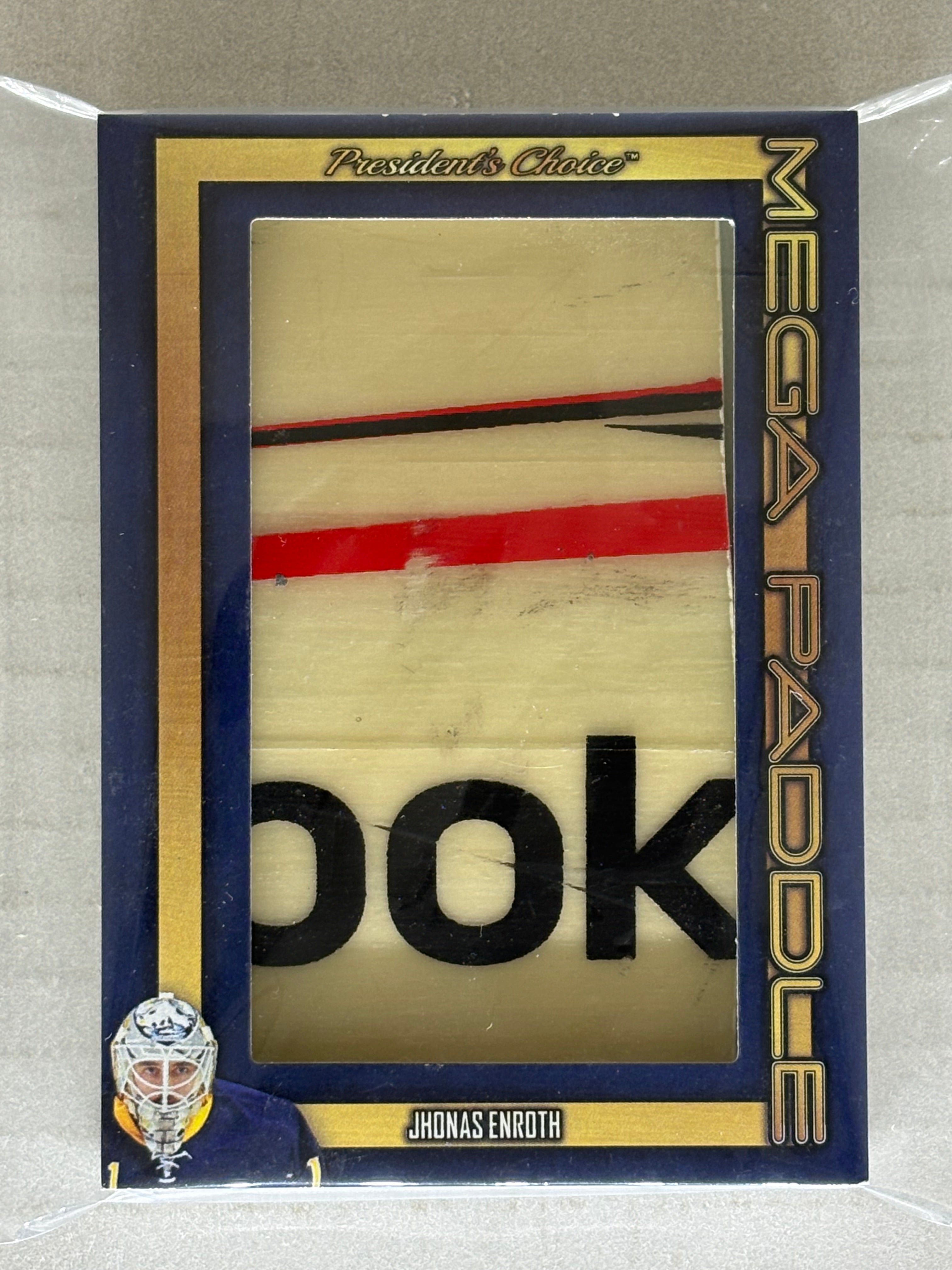 2024 President's Choice Mega Paddle 3/4 Jhonas Enroth