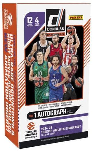 2024-25 Panini Donruss Turkish Airlines EuroLeague Basketball Hobby Box