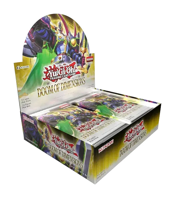 2025 Yu-Gi-Oh! Doom of Dimensions Booster Box