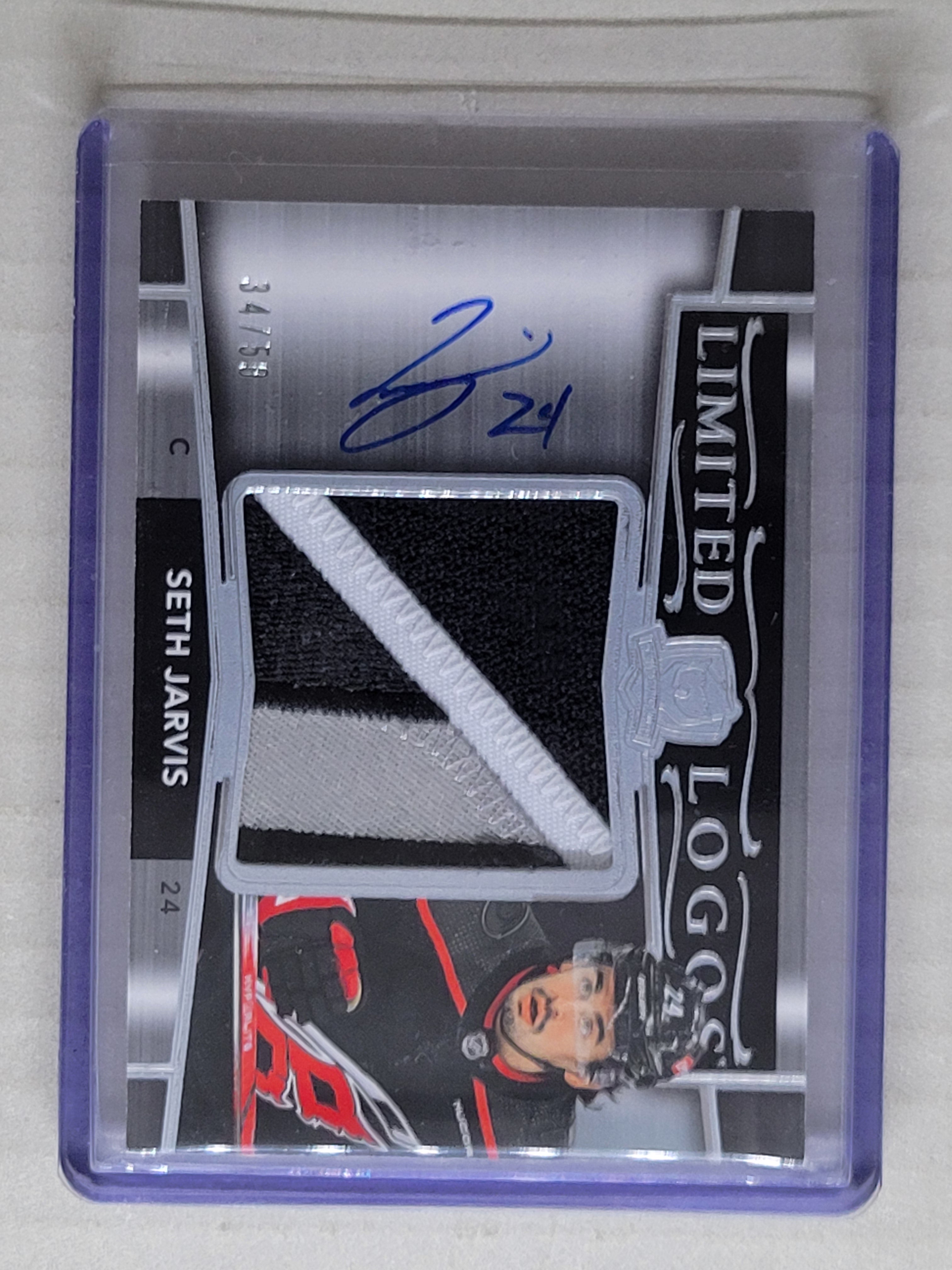 2024-25 The Cup Seth Jarvis Limited Logos /50