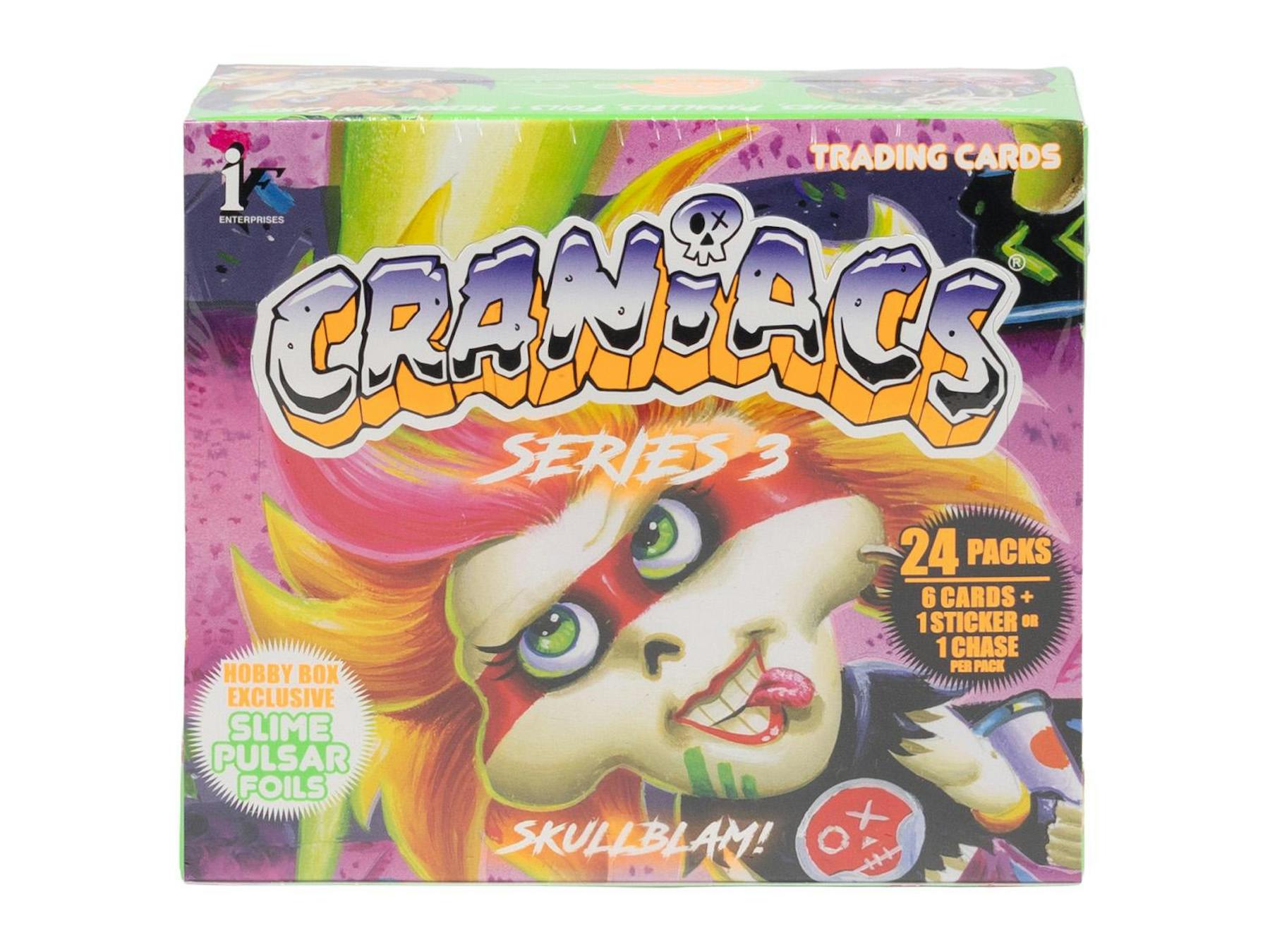 2026 Craniacs Trading Cards Series 3 Skullblam! Hobby Box
