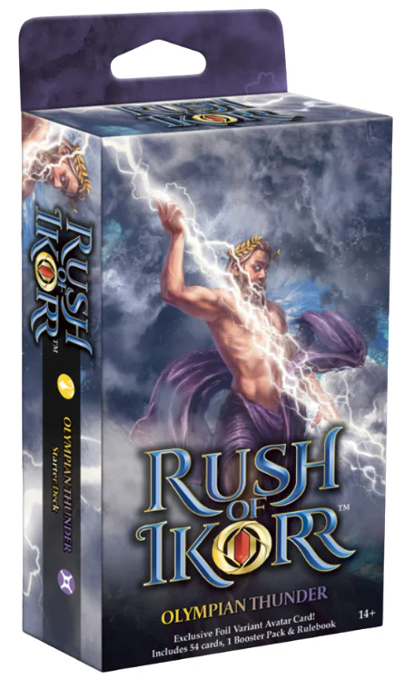 2025 Upper Deck Rush of Ikorr Olympian Thunder Starter Deck