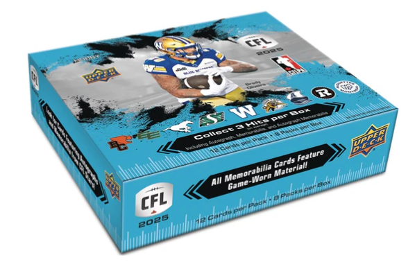 2025 Upper Deck CFL Football Hobby Box