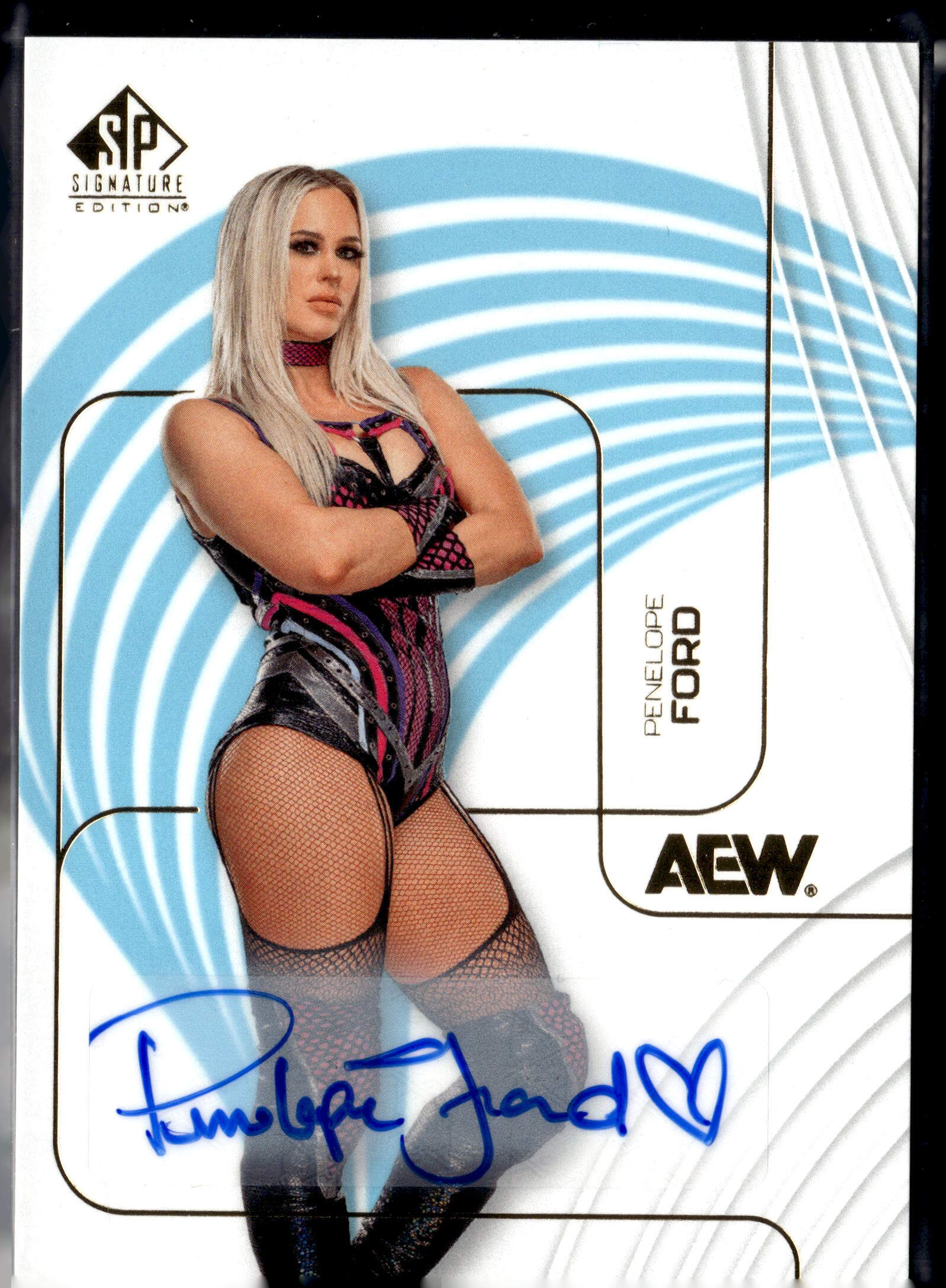 2026 Upper Deck SP Signature Edition Auto AEW Penelope Ford #70