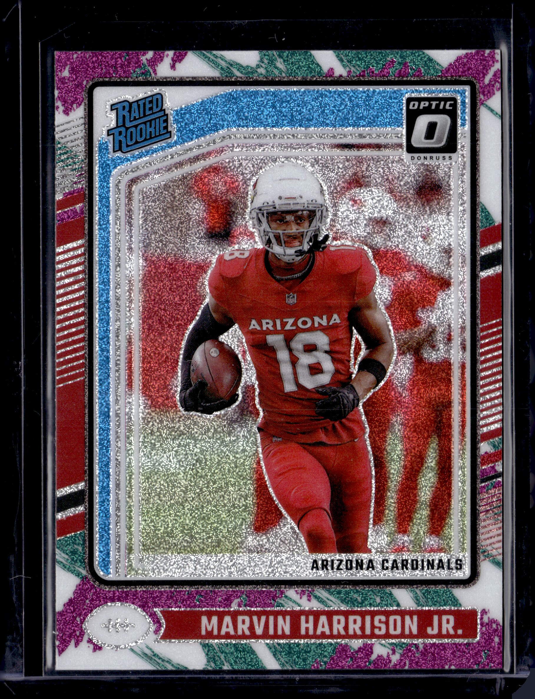 2024 Donruss Optic Marvin Harrison Jr. Jazz Prizm