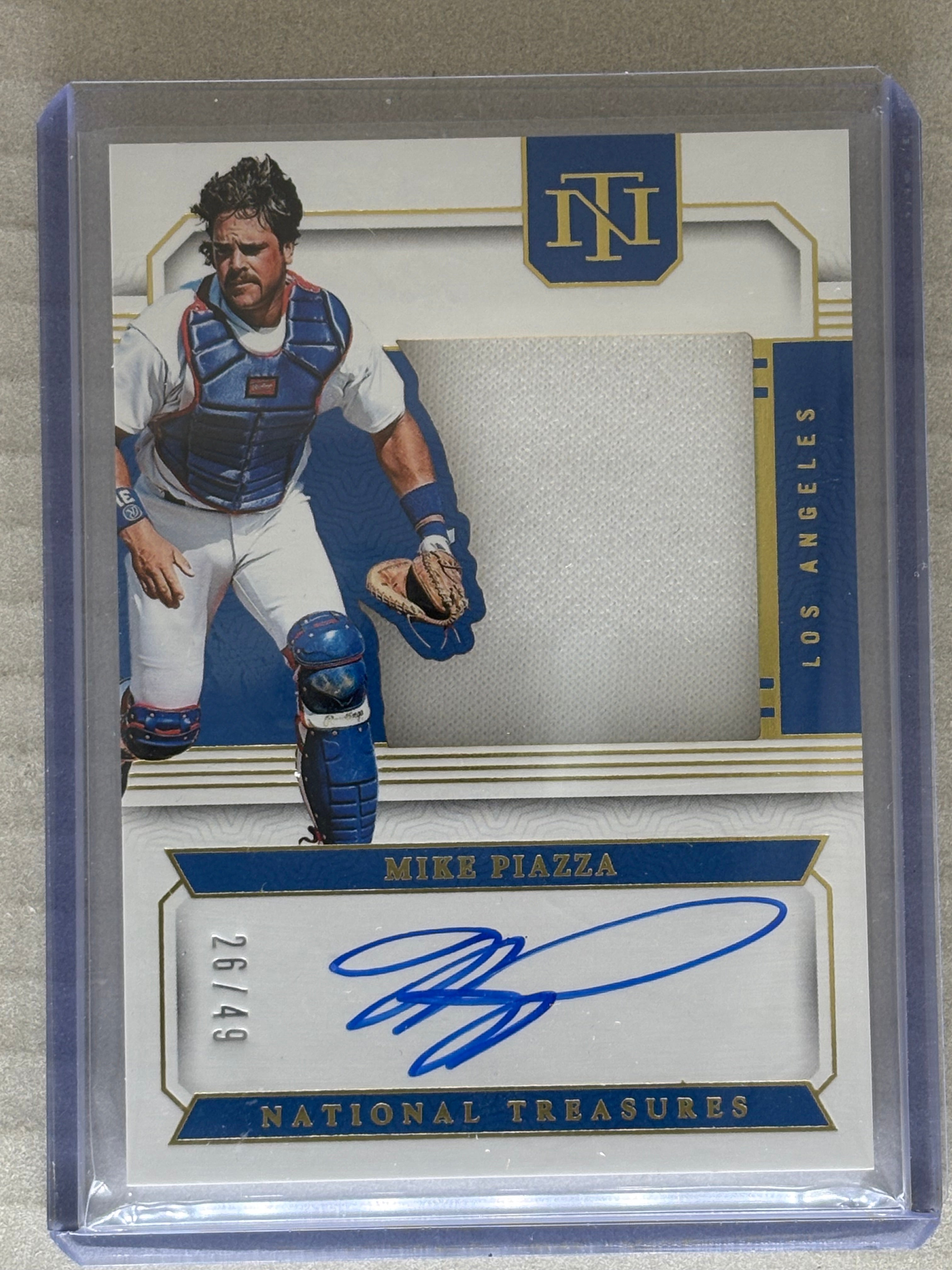 2024 National Treasures Mike Piazza Auto Patch 26/49