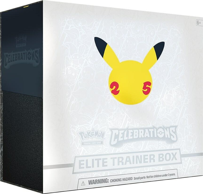 2021 Sword & Shield Celebrations Elite Trainer Box