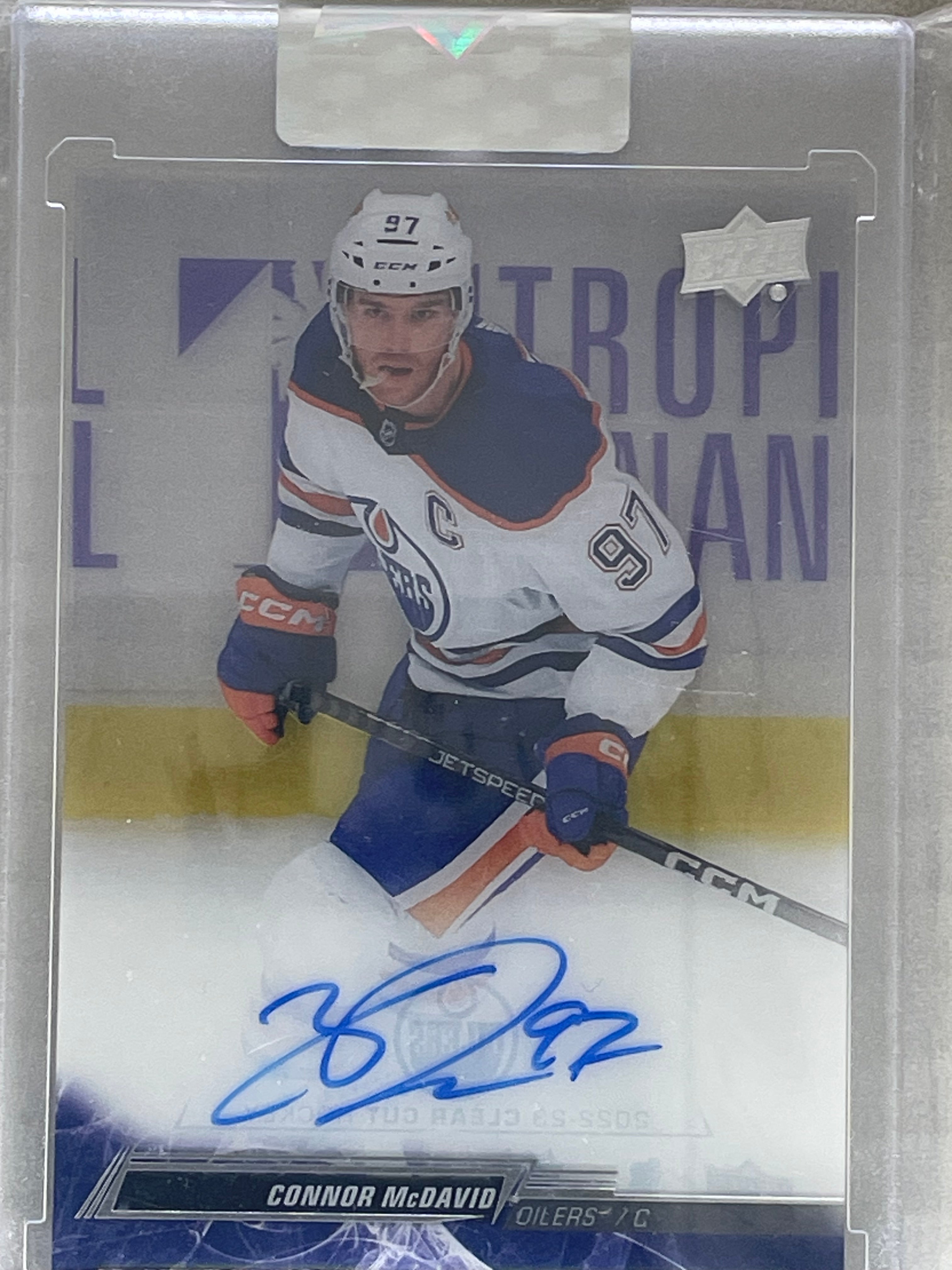 2022-23 Clear Cut Auto Connor McDavid