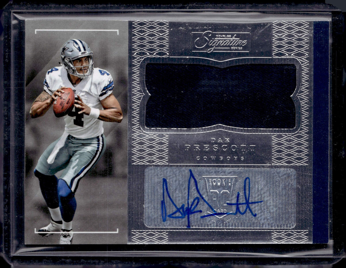 2016 Donruss Signature Series Dak Prescott Patch Auto