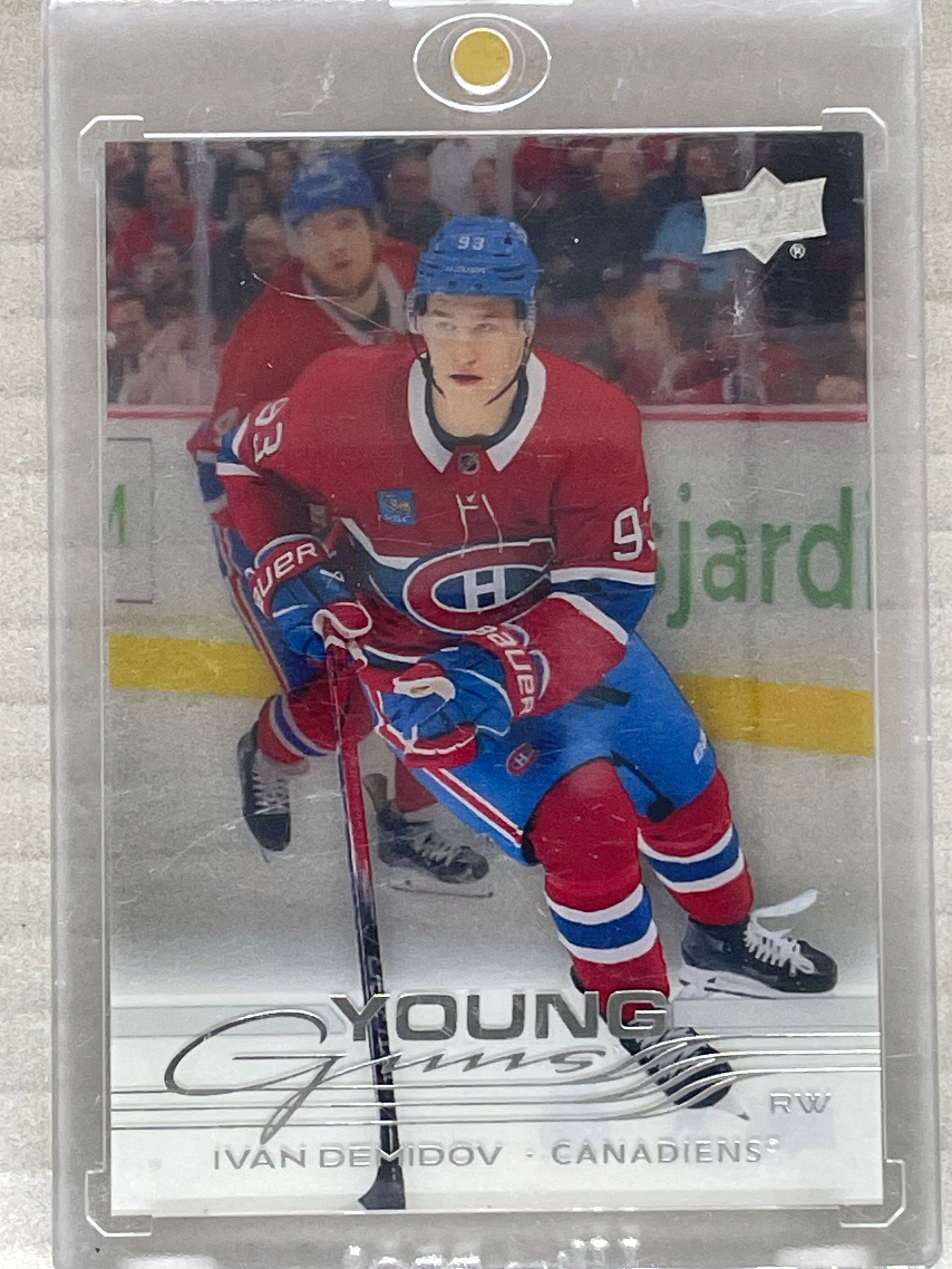 2025-26 Upper Deck Series 1 Ivan Demidov Young Guns Clear Cut