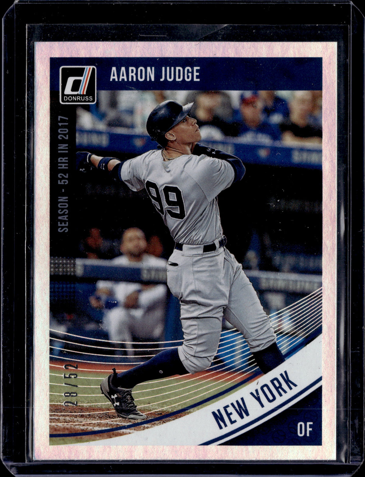 2018 Panini Donruss Aaron Judge 28/52