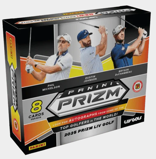 2025 Panini Prizm LIV Golf International Hobby Box