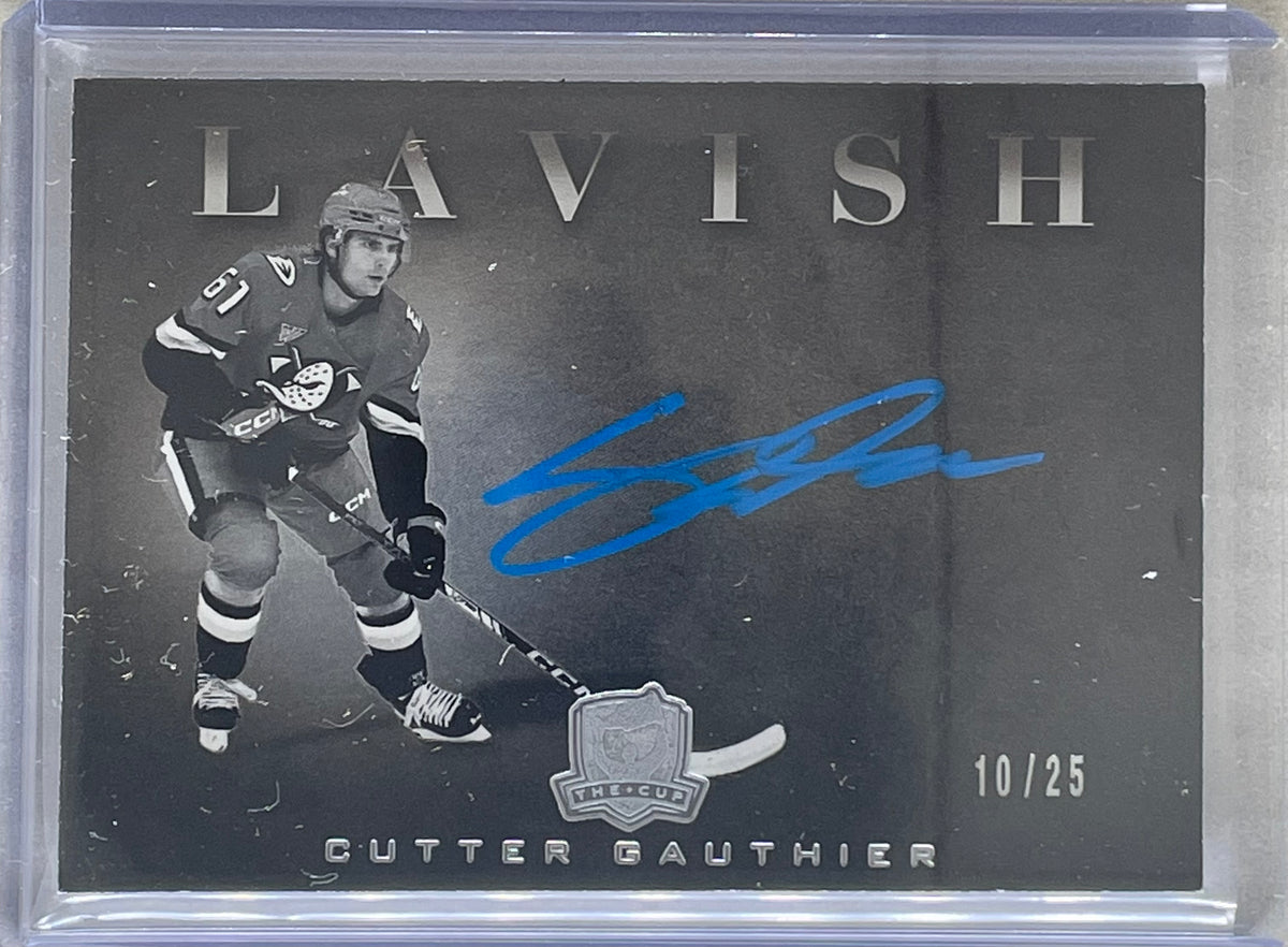 2024-25 The Cup Lavish Auto /25 Cutter Gauthier