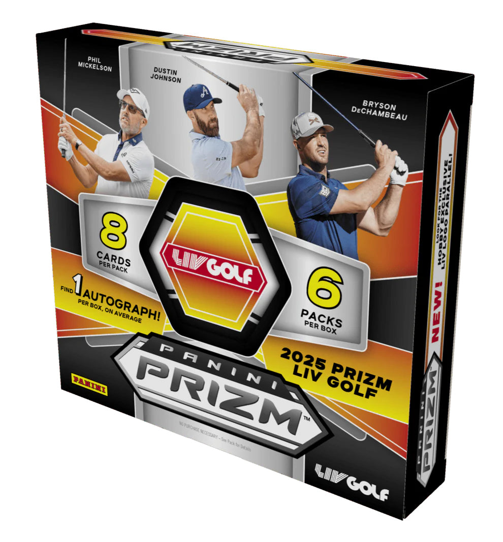 2025 Panini Prizm LIV Golf Hobby Box