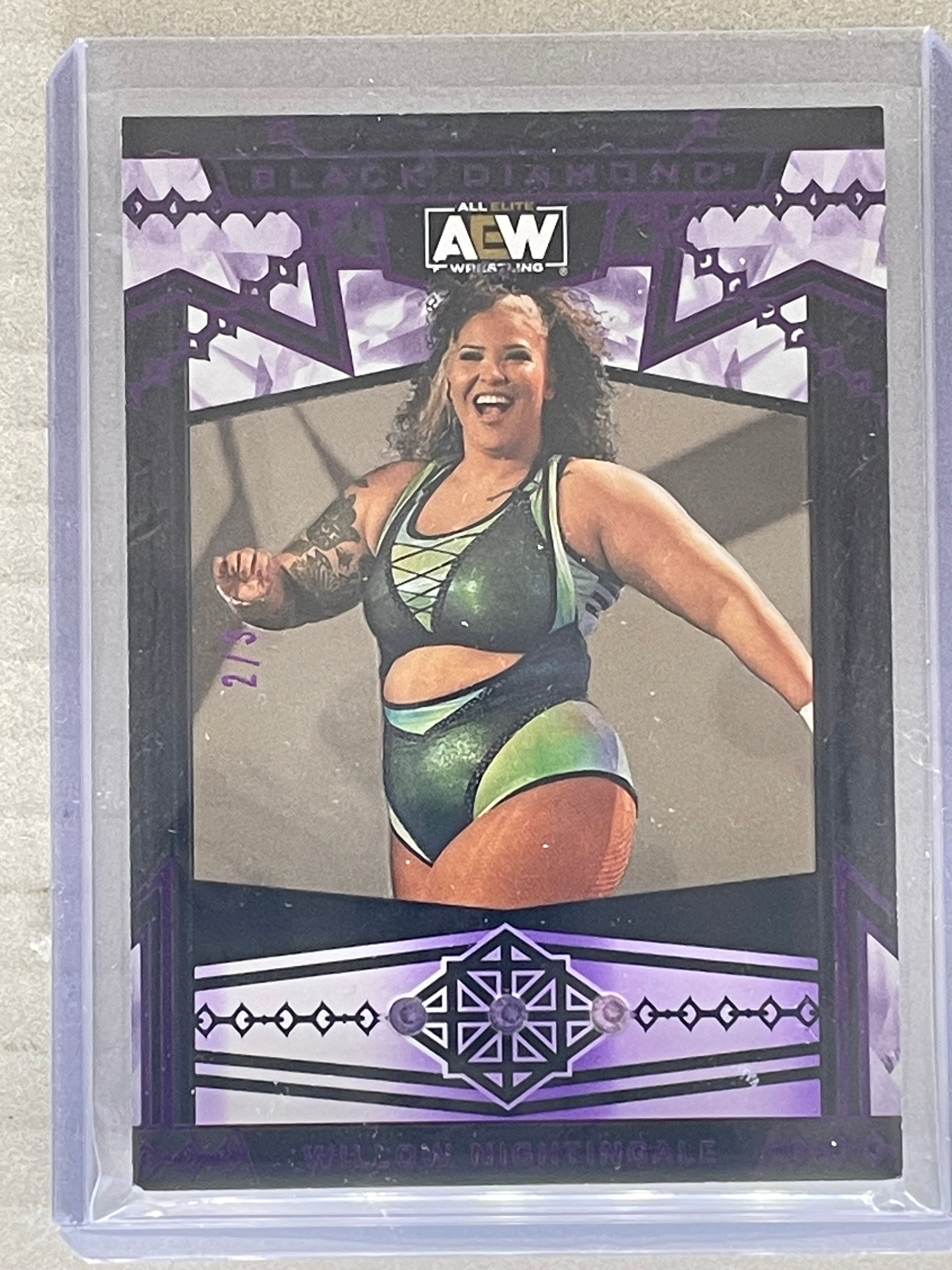 2024 AEW Black Diamond Triple Diamond Relic /3 Willow Nightingale