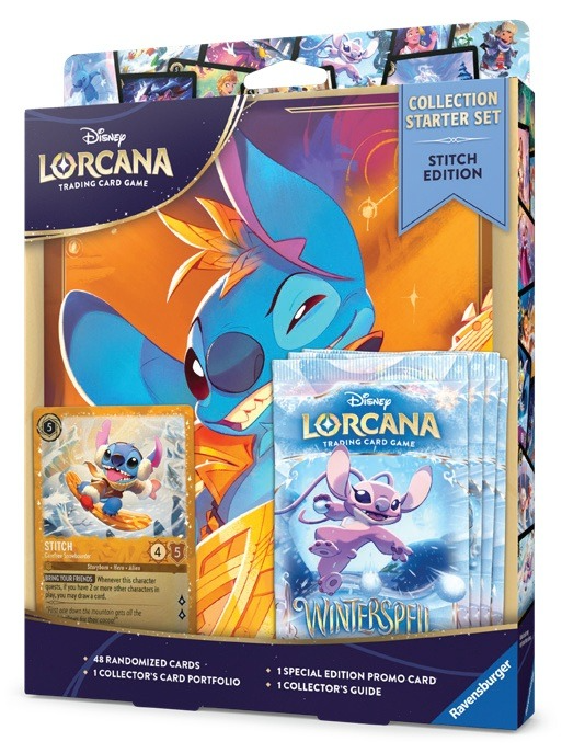 2026 Disney Lorcana Winterspell Stitch Collection Starter Set