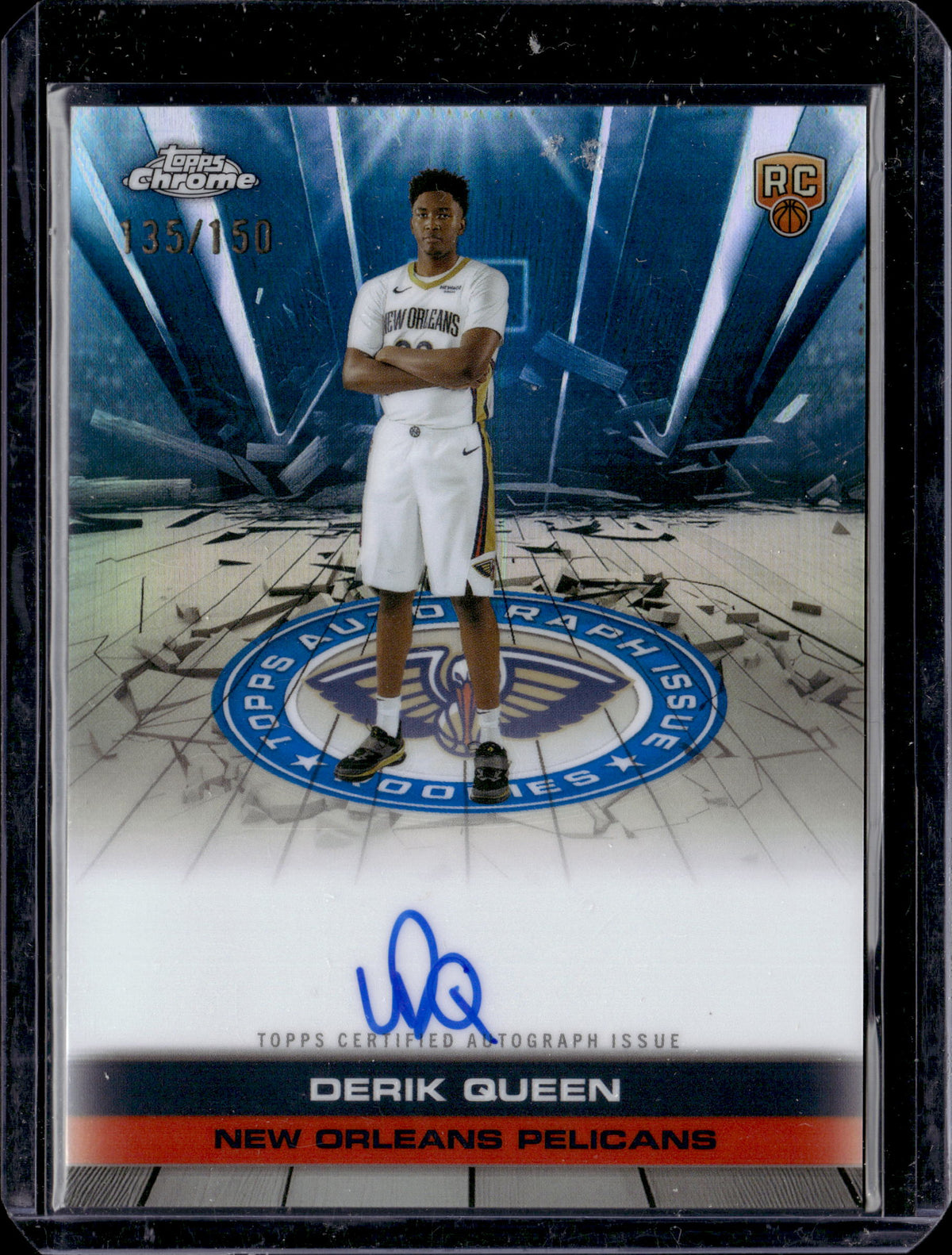 2025 Topps Chrome Derik Queen Autograph 135/150