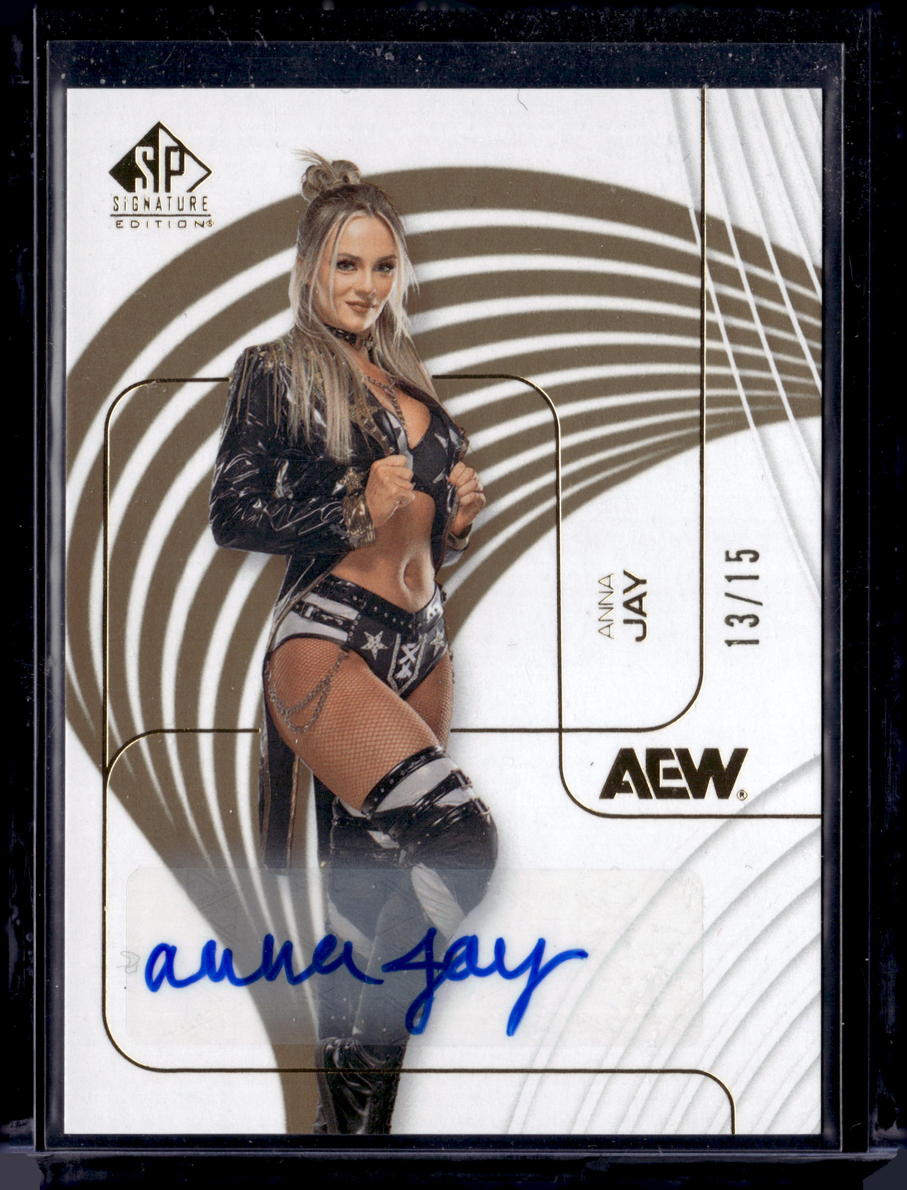 2026 AEW SP Signature Edition Anna Jay Gold Auto 13/15