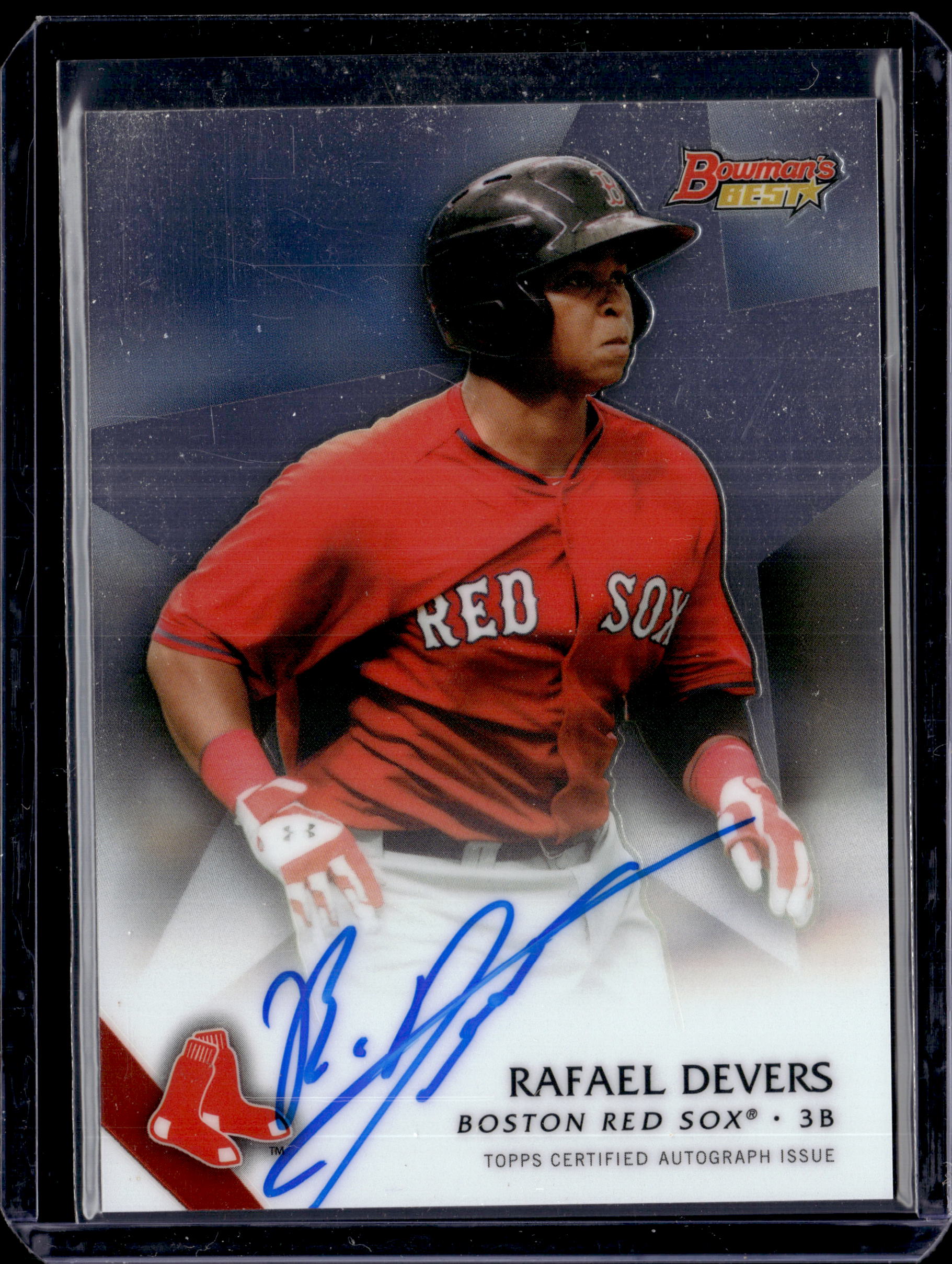 2015 Topps Bowman's Best #B15-RD Rafael Devers Auto