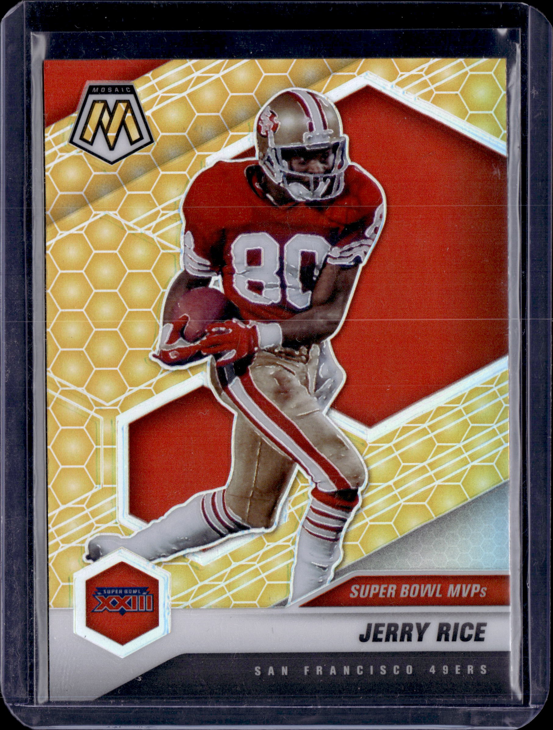 2021 Mosaic Jerry Rice Honeycomb Super Bowl MVP #295
