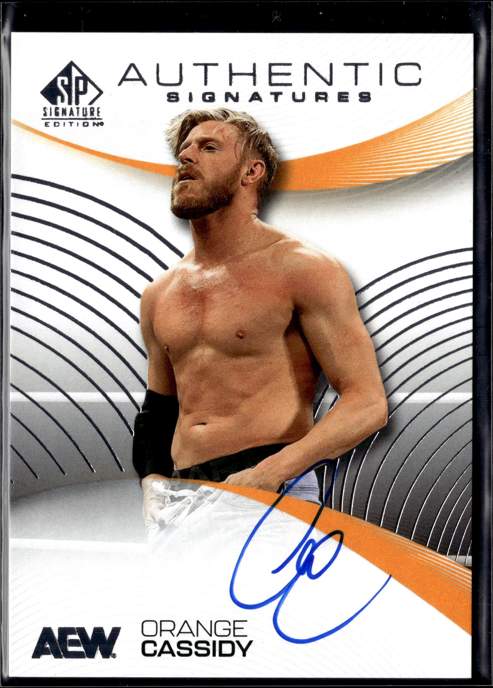 2025 Upper Deck AEW SP Signature Edition Orange Cassidy Authentic Signature Auto