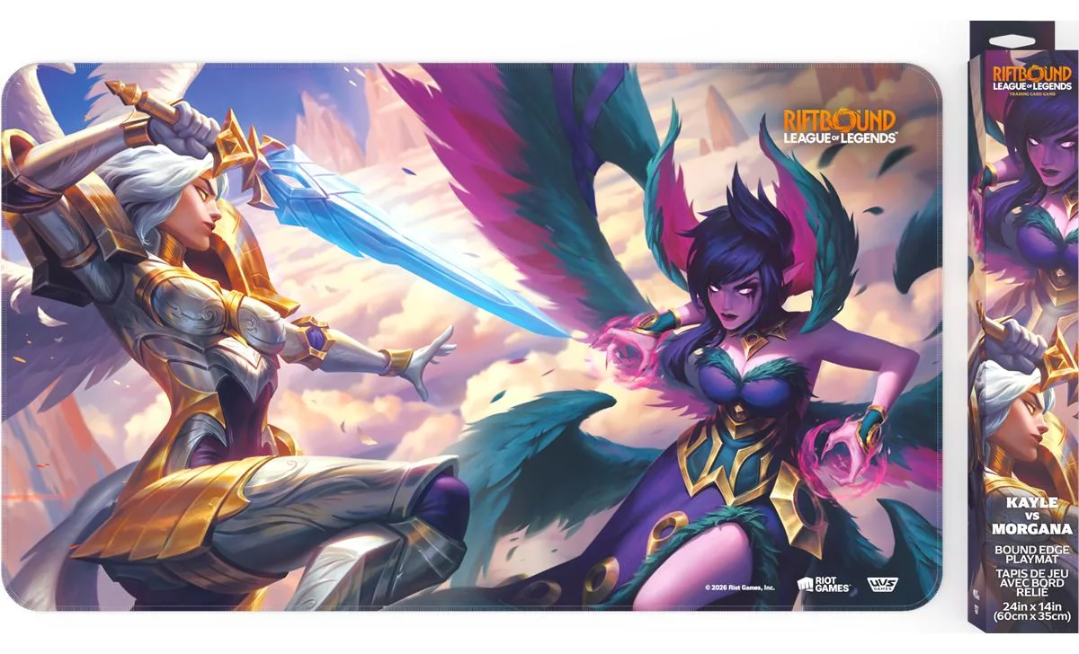 Riftbound Vendetta Playmat - Kayle vs Morgana