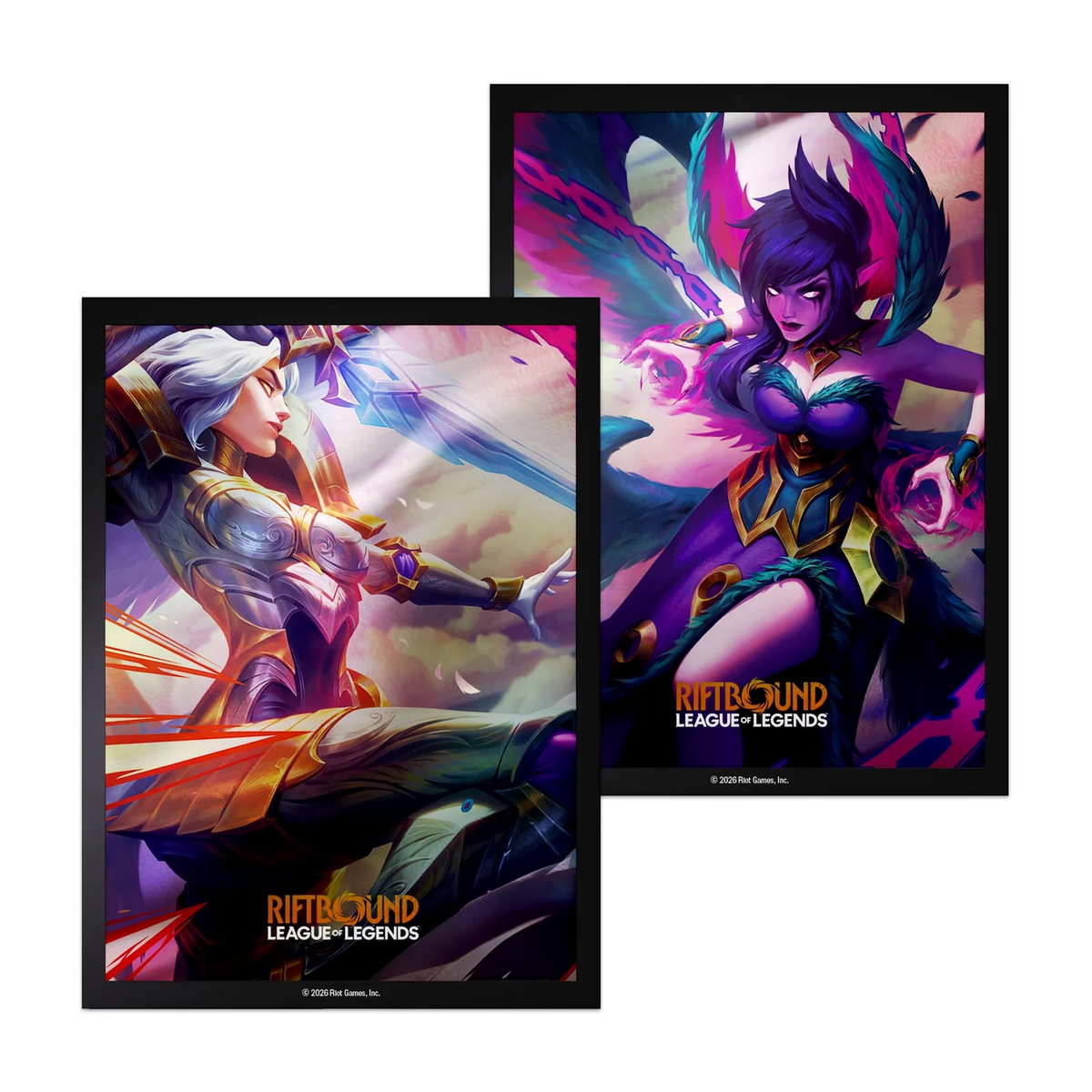 Riftbound Vendetta Sleeves - Kayle vs Morgana