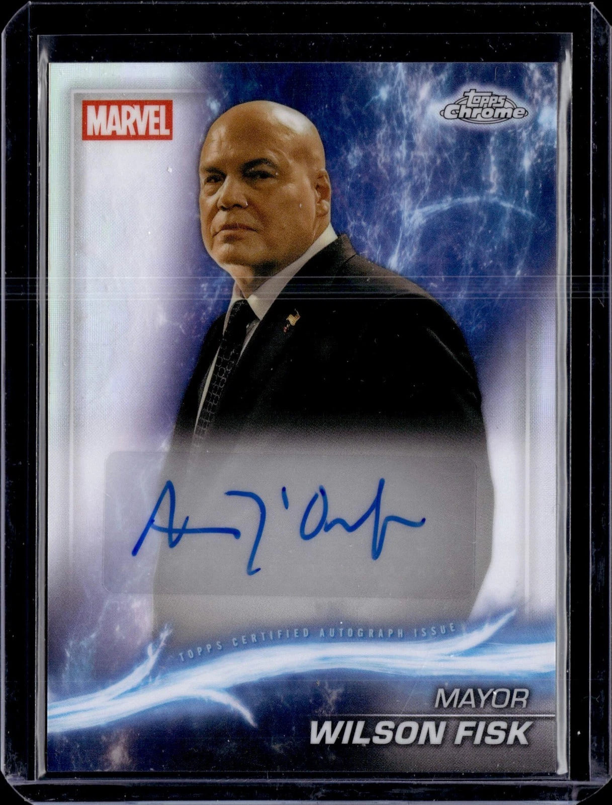2025 Topps Chrome Marvel Studios Vincent D’Onofrio Mayor Wilson Fisk Autograph