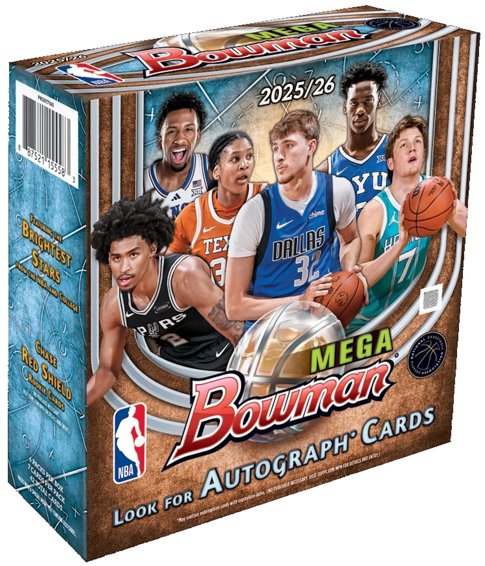 2025-26 Topps Bowman Basketball Mega Box